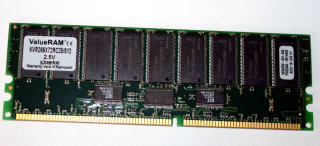 512 MB DDR-RAM PC-2100R Registered-ECC Kingston KVR266X72RC25/512 9930280-001