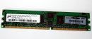 1 GB DDR-RAM 184-pin PC-2700R Registered-ECC  Micron MT18VDDF12872G-335D3