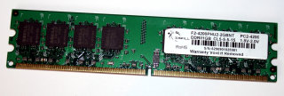 1 GB DDR2-RAM PC2-4200U non-ECC  G.SKILL F2-4200PHU2-2GBNT