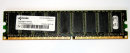 1 GB DDR-RAM 184-pin PC-3200U ECC-Memory   Qimonda...