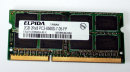 2 GB DDR3-RAM 2Rx8 PC3-8500S Laptop-Memory  Elpida EBJ21UE8BASA-AE-E