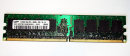 512 MB DDR2-RAM 240-pin 1Rx8 PC2-3200U non-ECC Samsung M378T6553BG0-CCC