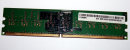 512 MB DDR2-RAM 240-pin 1Rx8 PC2-3200U non-ECC  Nanya...