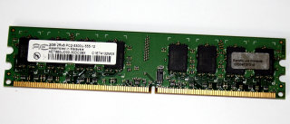 2 GB DDR2-RAM 240-pin PC2-5300U non-ECC  Aeneon AET860UD00-30DC08X