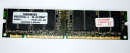 64 MB SD-RAM 168-pin PC-100U non-ECC CL2  Siemens HYS64V8300GU-8