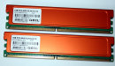 2 GB-Kit DDR2-RAM (2 x 1 GB) 240-pin PC2-6400U CL4...