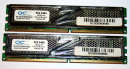 2 GB (2 x 1GB) DDR2-RAM 240-pin PC2-6400U CL4 Platinum...