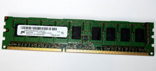 2 GB DDR3 ECC-RAM 240-pin  2Rx8 PC3-10600E  Micron MT18JSF25672AZ-1G4G1ZF