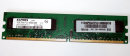 1 GB DDR2 RAM PC2-4200U 2Rx8 non-ECC Elpida...