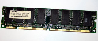 128 MB SD-RAM 168-pin PC-133U non-ECC  CL2  Siemens SIE1664133G07VA-TW-B4B16D