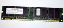 128 MB SD-RAM PC-133U non-ECC CL3  Siemens SKM-DU27N133-R1K/C2A