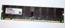 256 MB SD-RAM 168-pin PC-133U non-ECC CL3  Siemens...