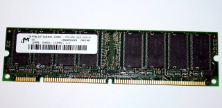 128 MB SD-RAM 168-pin PC-133U non-ECC 133 MHz  CL2  Micron MT8LSDT1664AG-13EB1