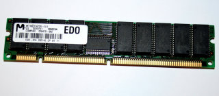 128 MB EDO-DIMM 5V 50 ns Buffered-ECC Micron MT18LD1672G-5X   Compaq: 228470-002