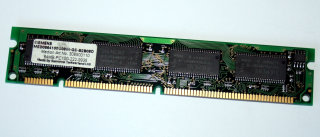 64 MB SD-RAM 168-pin PC-100U non-ECC CL2  Siemens MED0864100G08IN-GE-B2B08D