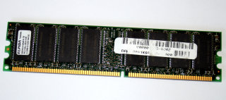 512 MB DDR-RAM 184-pin PC-2100U non-ECC CL2.5  Elpida  EBD52UC8AAFA-7B