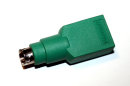 Microsoft PS/2 USB Adapter / USB Buchse auf PS2 Stecker für USB-Maus  (f. Mouse)