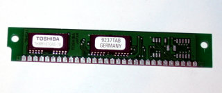 1 MB Simm 30-pin 70 ns 2-Chip Toshiba THM81070AS-70  für 80286 80386 und Amiga