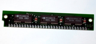 1 MB Simm 30-pin 3-Chip 70 ns 1Mx9 Parity  Hyundai HYM591000AM