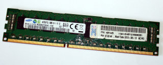 4 GB DDR3-RAM Registered ECC 2Rx8 PC3L-10600R Samsung M393B5273DH0-YH9