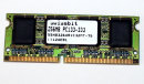 256 MB SO-DIMM PC-133 Laptop-Memory  Swissbit...