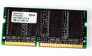 128 MB SO-DIMM 144-pin SD-RAM PC-100  CL3  Hyundai HYM71V16M655 ALT6-S AA