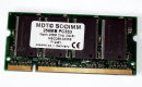 256 MB DDR-RAM 200-pin SO-DIMM PC-2700S Laptop-Memory  MDT MSO256-333X8