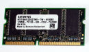 128 MB 144-pin SO-DIMM SD-RAM PC-133   Siemens NTB1664133G07MV-TW-K1B08D
