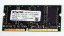 256 MB SO-DIMM 144-pin SD-RAM PC-133   Siemens...