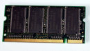 256 MB DDR-RAM 200-pin SO-DIMM  PC-2100S  Kingston KTT3614/256   9905064