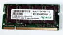 512 MB DDR RAM PC-3200S Laptop-Memory 200-pin 400 MHz  Apacer 77.11737.410