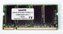 256 MB DDR-RAM PC-2100S 200-pin SO-DIMM Laptop-Memory...