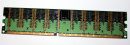 512 MB DDR-RAM PC-2700U non-ECC  Micron MT8VDDT6464AG-335CB