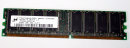 512 MB DDR-RAM 184-pin PC-2700U non-ECC  Micron...