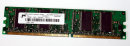 128 MB DDR RAM PC-2100U non-ECC 266 MHz 184-pin Micron MT4VDDT1664AG-265B1