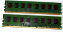 4 GB DDR3 RAM (2 x 2GB) 240-pin PC3-8500U nonECC Kingston KVR1066D3N7K2/4G