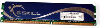 2 GB DDR2-RAM 240-pin PC2-8000U non-ECC CL5 2.0V-2.1V G.SKILL F2-8000CL5D-4GBPQ