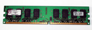 2 GB DDR2-RAM PC2-5300 nonECC 667 MHz Kingston KFJ2889/2G   9905316