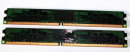 2 GB DDR2-RAM (2x1GB) 240-pin PC2-6400U non-ECC  Kingston...