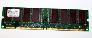 256 MB SD-RAM 168-pin PC-133U non-ECC CL3  Samsung M366S3323ETS-C7A