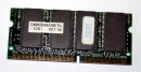 64 MB SO-DIMM 144-pin SD-RAM PC-66  3,3V Hyundai GMM2649228ETG-10KI  IBM FRU: 20L0242