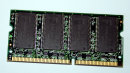 64 MB SO-DIMM 144-pin SD-RAM PC-100 CL2 Infineon HYS64V8220GDL-8-B  HP: F1457B