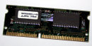 32 MB EDO SO-DIMM 144-pin 3.3V 60 ns  Mitsubishi MH4V6445AXJJ-6S