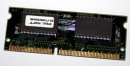 32 MB EDO SO-DIMM 144-pin Laptop-Memory 3.3V 60 ns  Mitsubishi MH4V6445AXJJ-6S