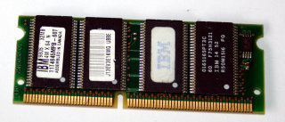 32 MB EDO SO-DIMM 144-pin 3.3V 60 ns  IBM 11T4645MPB-60T FRU: 42H2769