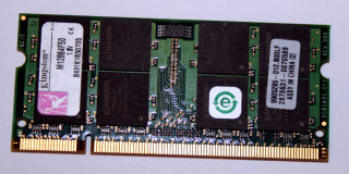 1 GB DDR2 RAM PC2-5300S  Laptop-Memory  Kingston M12864F50  9905295