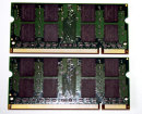 4 GB DDR2 RAM (2 x 2GB) PC2-5300S Laptop-Memory Kingston...