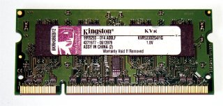 1 GB DDR2 RAM 200-pin SO-DIMM PC2-4200S   Kingston KVR533D2S4/1G   99..5293