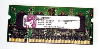 1 GB DDR2 RAM PC2-5300S 200-pin Laptop-Memory Kingston KTH-ZD8000B/1G 9931029
