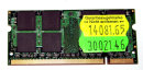 1 GB DDR2 RAM 200-pin SO-DIMM PC2-4200S   MDT MSO924-533-16